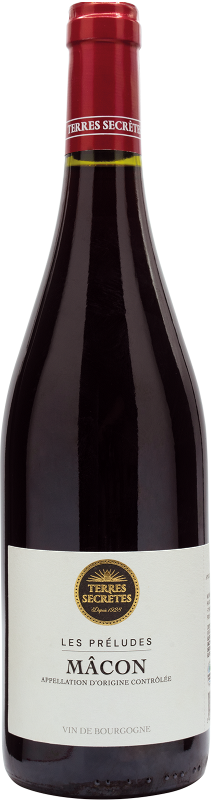 2023 Mâcon rouge LES PRELUDES Vignerons Terres Secretes - Rotwein 2023 Mâcon rouge LES PRELUDES Vignerons Terres Secretes - Rotwein