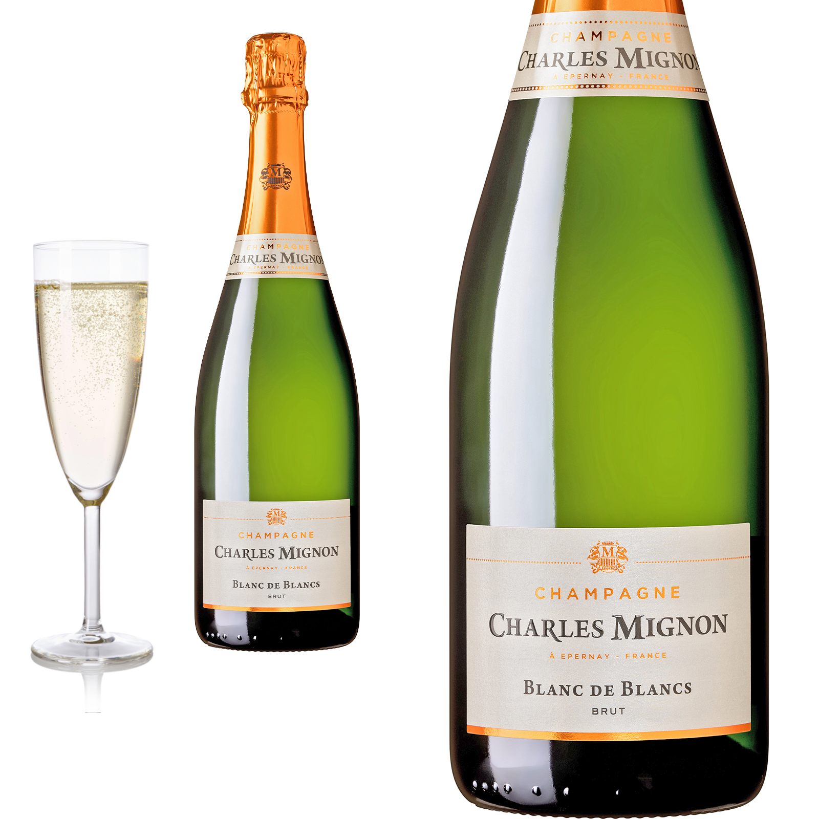 Champagne PREMIUM RESERVE BLANC de BLANC  Brut von Charles Mignon Champagne PREMIUM RESERVE BLANC de BLANC  Brut von Charles Mignon