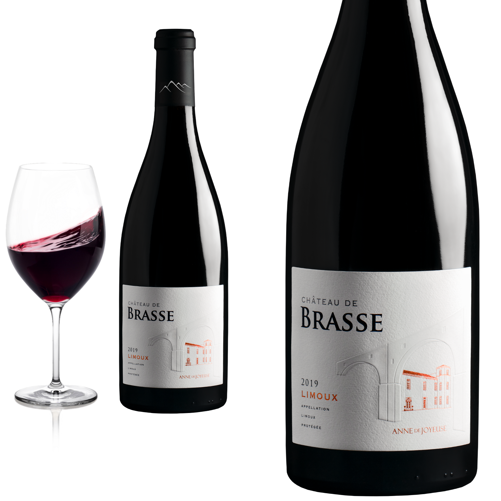 2019 Limoux rouge von Château de Brasse - Rotwein 2019 Limoux rouge von Château de Brasse - Rotwein