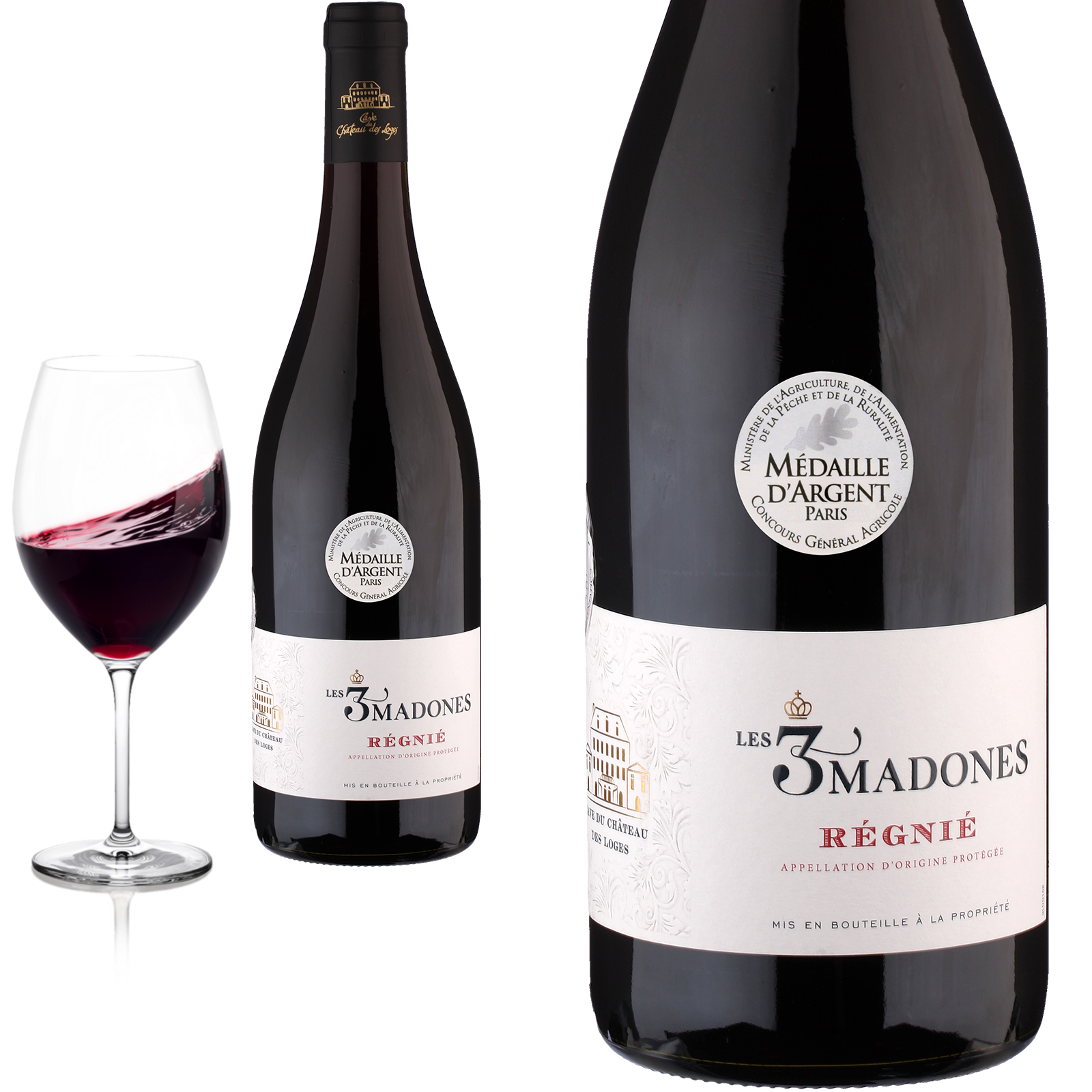 2020 Régnié Les 3 Madones von Cave du Château des Loges - Rotwein 2020 Régnié Les 3 Madones von Cave du Château des Loges - Rotwein