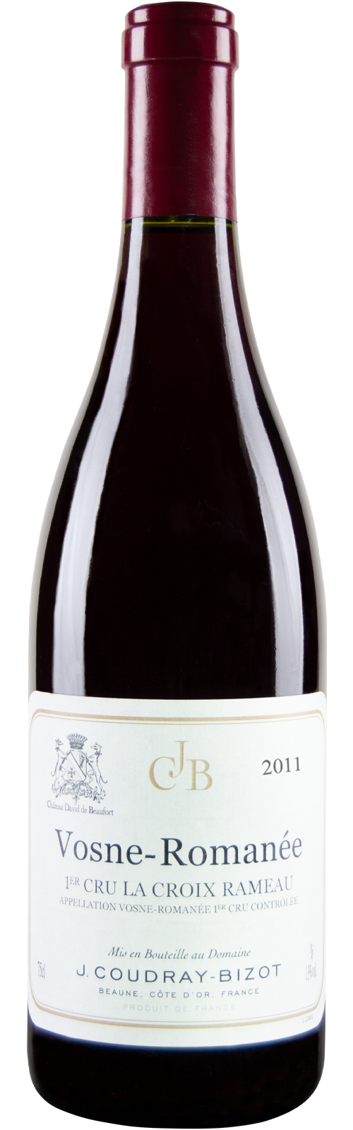 2011 Vosne Romanée 1er Cru La Croix Rameau von J.Coudray-Bizot Château de Beaufort - Rotwein 2011 Vosne Romanée 1er Cru La Croix Rameau von J.Coudray-Bizot Château de Beaufort - Rotwein