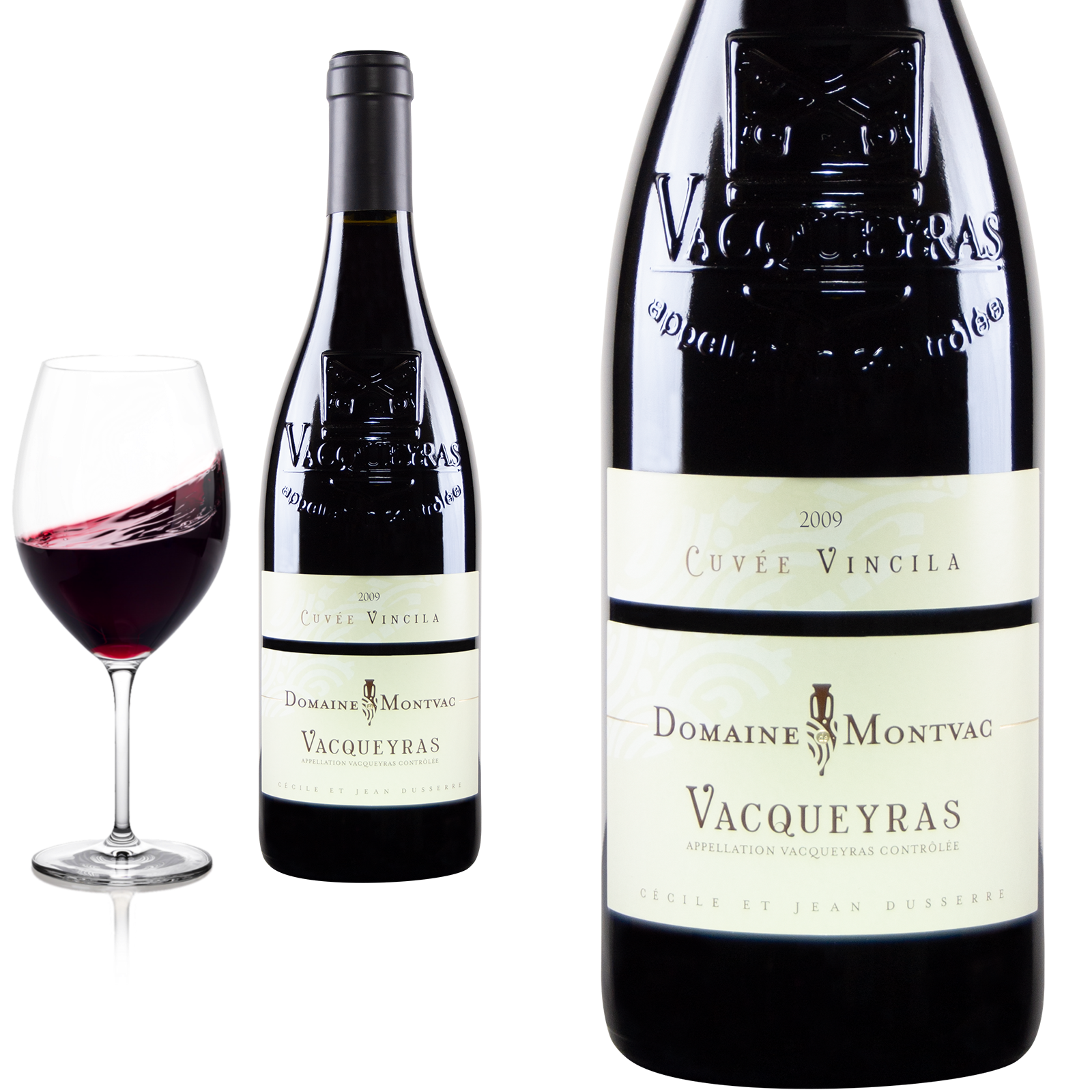 2009 Vacqueyras  Cuvee Vincila von Domaine de Montvac - Rotwein 2009 Vacqueyras  Cuvee Vincila von Domaine de Montvac - Rotwein