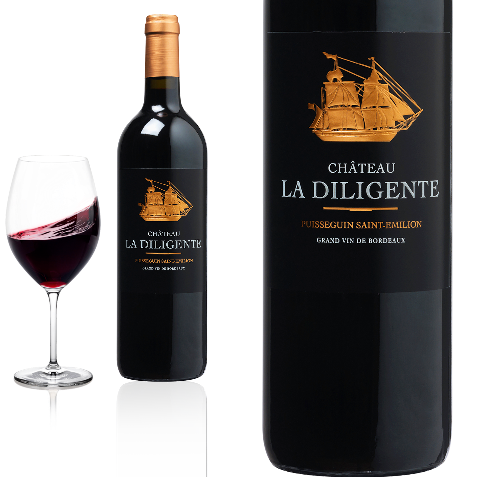 2015 Puisseguin Saint-Emilion von Château la Diligente - Rotwein 2015 Puisseguin Saint-Emilion von Château la Diligente - Rotwein