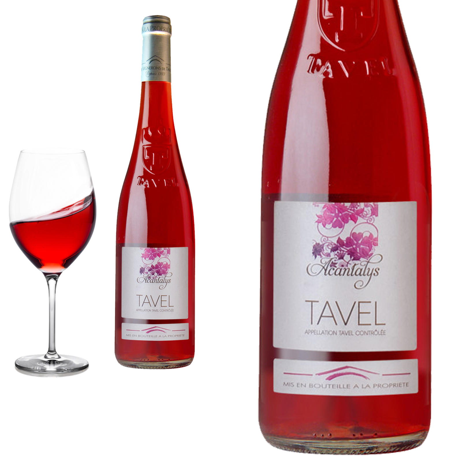 2024 TAVEL Rosé ACANTALYS von Vignerons de Tavel - Roséwein