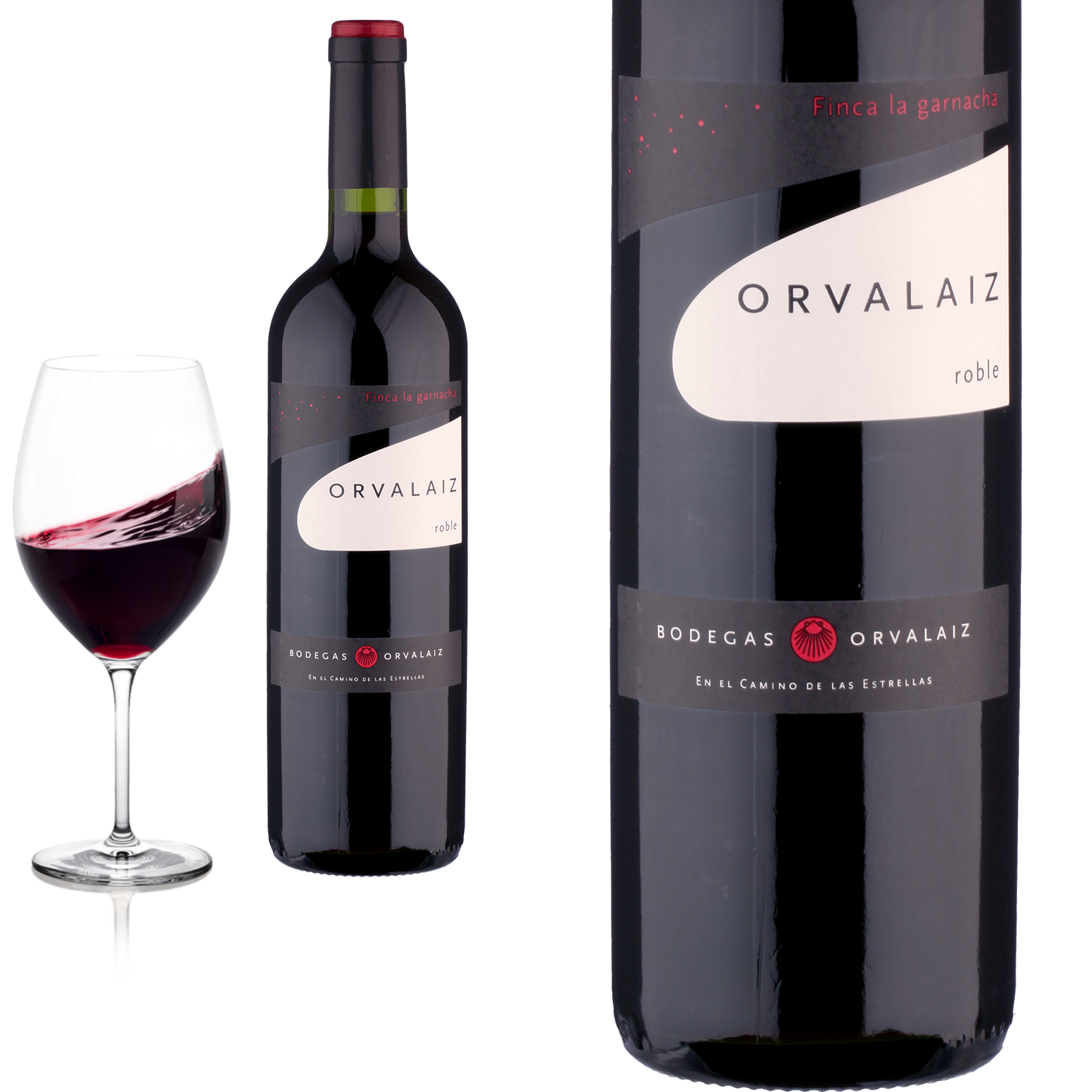 2019 Navarra Garnacha Tinto Roble von Bodegas Orvalaiz - Rotwein 2019 Navarra Garnacha Tinto Roble von Bodegas Orvalaiz - Rotwein
