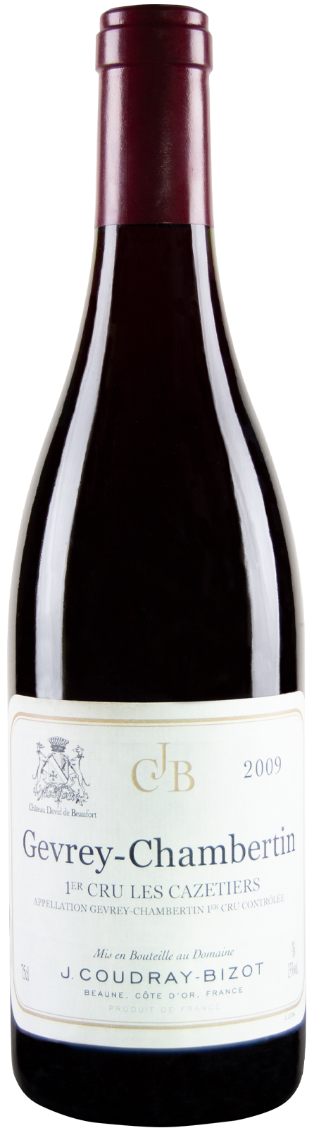 2009 Gevrey Chambertin !er Cru Les Cazetiers von J.Coudray-Bizot Château de Beaufort - Rotwein 2009 Gevrey Chambertin !er Cru Les Cazetiers von J.Coudray-Bizot Château de Beaufort - Rotwein