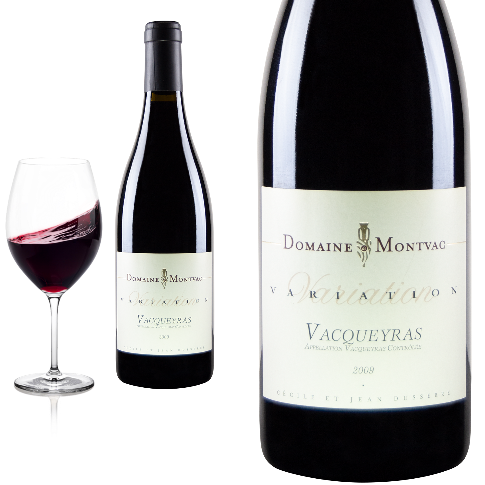 2009 Vacqueyras Variation von Domaine de Montvac - Rotwein 2009 Vacqueyras Variation von Domaine de Montvac - Rotwein
