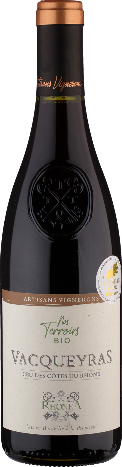 2020 Bio Vacqueyras Nos Terroirs von Rhonéa - Rotwein 2021 Bio Vacqueyras Nos Terroirs von Rhonéa - Rotwein