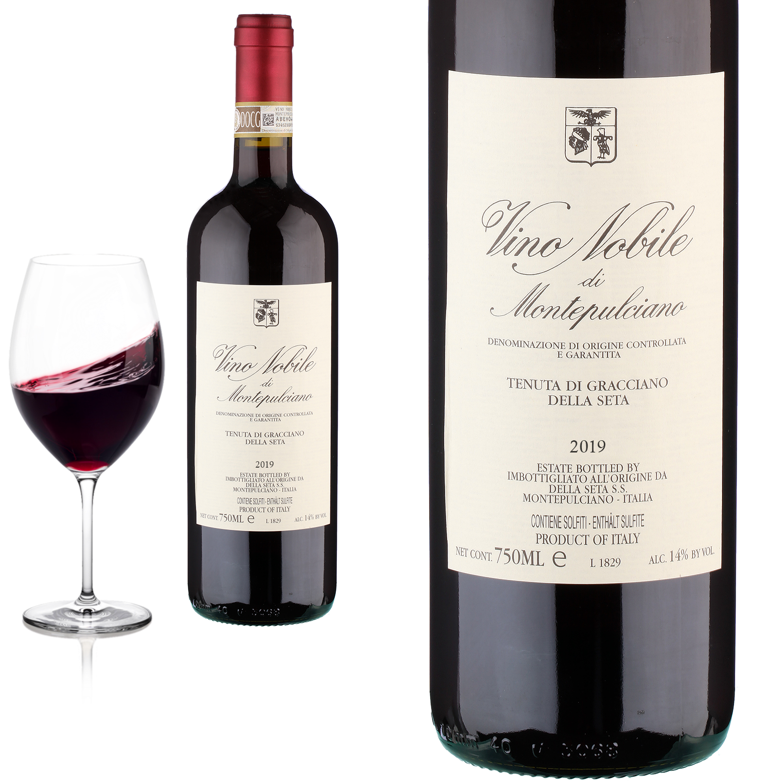 2019 Vino Nobile di Montepulciano von Tenuta di Gracciano della Seta - Rotwein 2019 Vino Nobile di Montepulciano von Tenuta di Gracciano della Seta - Rotwein