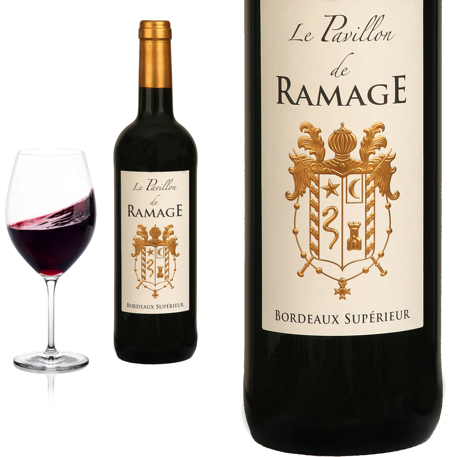 2018 Bordeaux Superieur Le Pavillion de Ramage von Château Ramage la Batisse - Rotwein 2019 Bordeaux Superieur Le Pavillion de Ramage von Château Ramage la Batisse - Rotwein