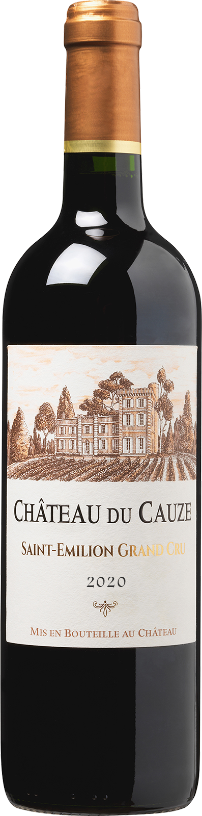 2020 Saint Emilion Grand Cru von Château DU CAUZE - Rotwein 2020 Saint Emilion Grand Cru von Château DU CAUZE - Rotwein