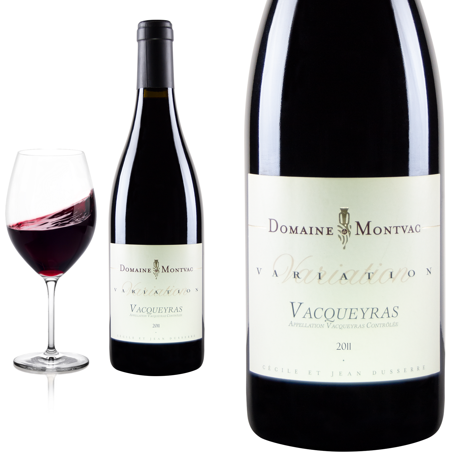 2011 Vacqueyras Variation von Domaine de Montvac - Rotwein 2011 Vacqueyras Variation von Domaine de Montvac - Rotwein