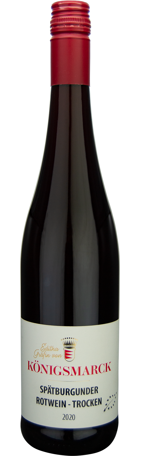 2021 Bio Spätburgunder trocken Rheinhessen von Editha Gräfin von Königsmarck - Rotwein 2021 Bio Spätburgunder trocken Rheinhessen von Editha Gräfin von Königsmarck - Rotwein