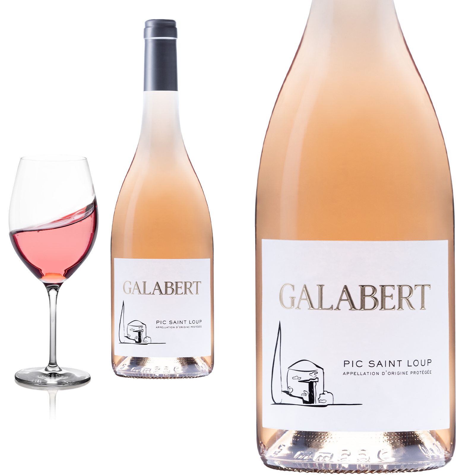 2022 Pic Saint-Loup Rose - Galabert von Cellier du Pic - Rosewein 2022 Pic Saint-Loup Rose - Galabert von Cellier du Pic - Rosewein