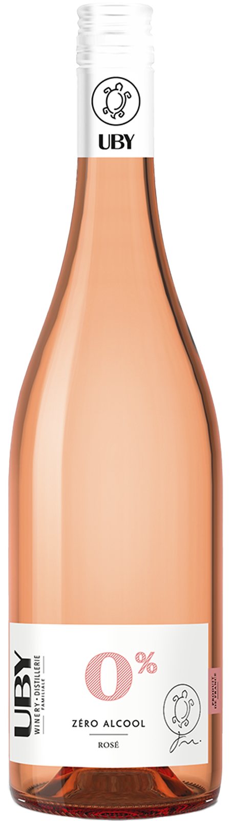 0 % Uby  Rosé ZERO von Domaine d'Uby - Rosé 0 % Uby  Rosé ZERO von Domaine d'Uby - Rosé