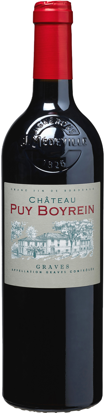 2020 Château Puy Boyrein Graves rouge  Rotwein 2020 Château Puy Boyrein Graves rouge  Rotwein
