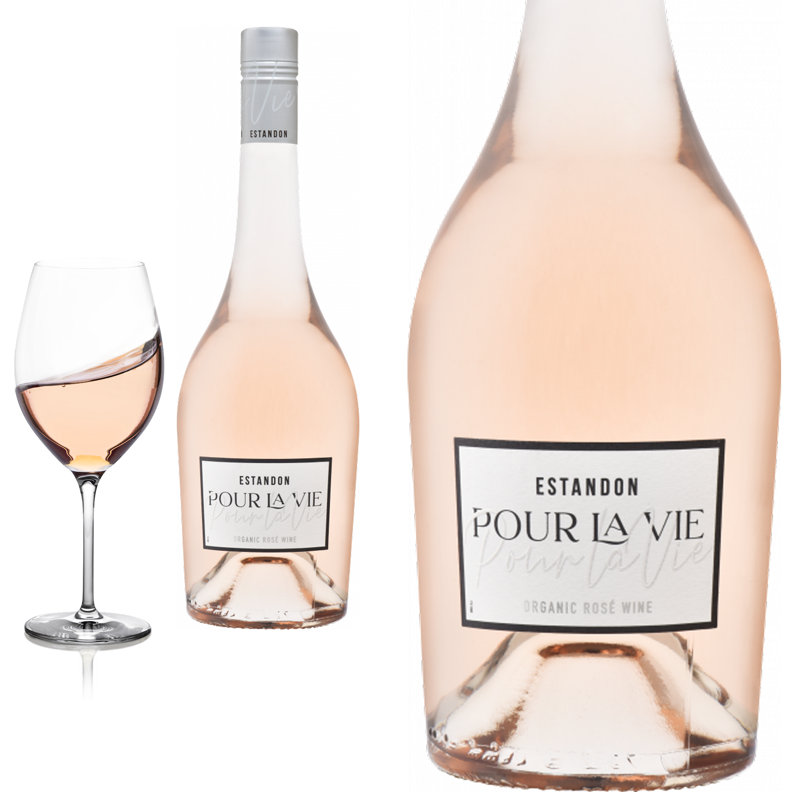 2023 Bio Pour La Vie rosé von Estandon - Roséwein 2023 Bio Pour La Vie rosé von Estandon - Roséwein