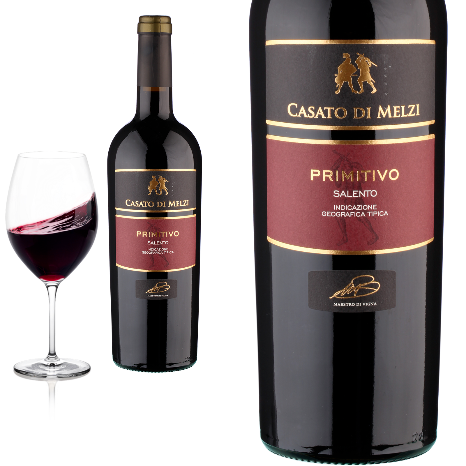 2022 Primitivo Salento Casato di Melzi Biscardo Rotwein 2023 Primitivo Salento Casato di Melzi Biscardo Rotwein