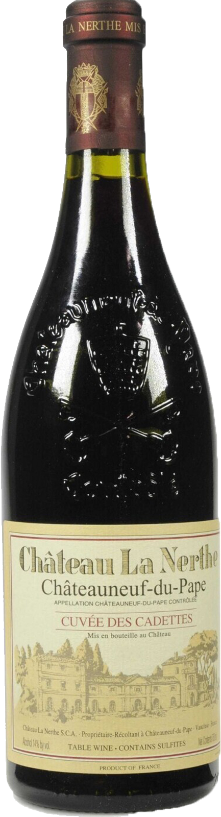 2006 Châteauneuf-du-Pape Cuvée des Cadettes von Château la Nerthe - Rotwein