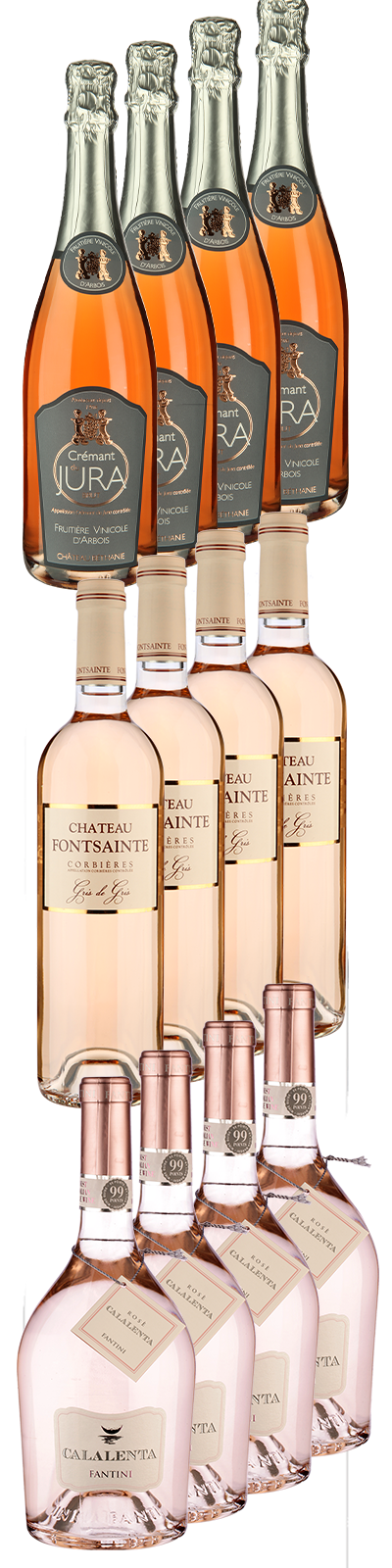 12 Fl. Rose Genuss -Paket 12 Fl. Rose Genuss -Paket