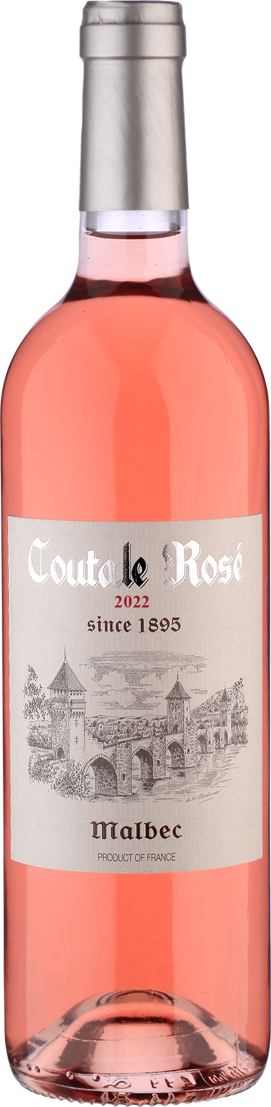 2022 Le Coutale Rosé Malbec IGP von Clos la Coutale Malbec - Roséwein 2022 Le Coutale Rosé Malbec IGP von Clos la Coutale Malbec - Roséwein