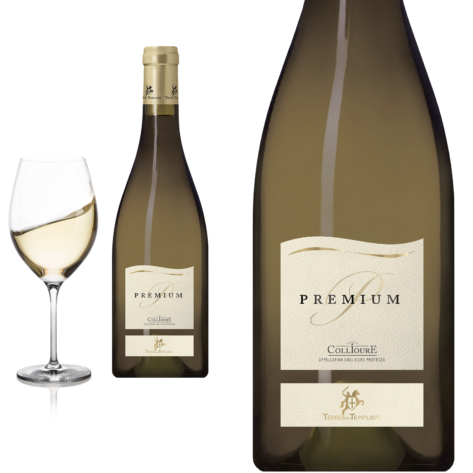 2021 Collioure Blanc Premium Terres des Templiers Weißwein 2021 Collioure Blanc Premium Terres des Templiers Weißwein