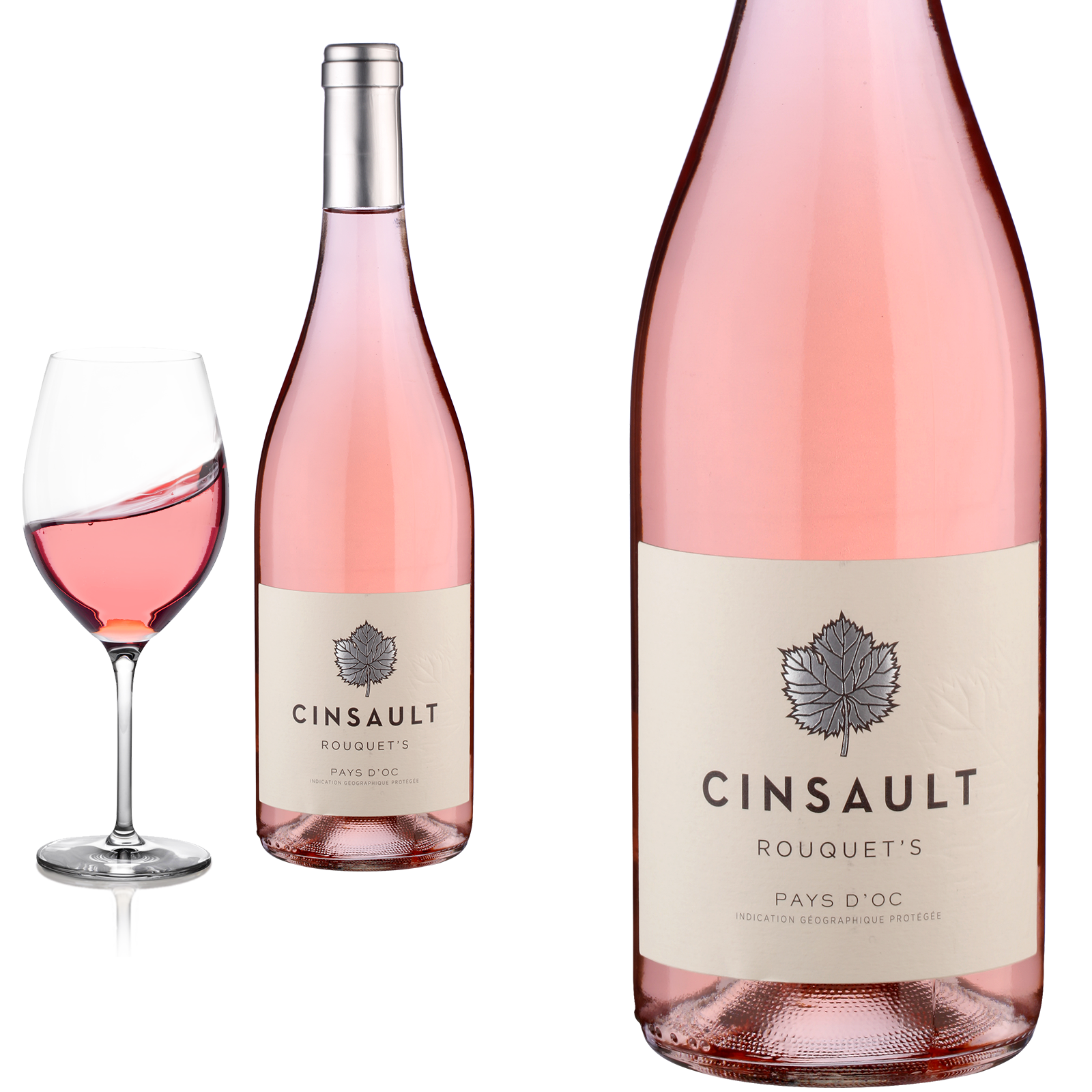 2021 Cinsault Rosé Rouquets trocken von Cellier du Pic - Rosewein 2021 Cinsault Rosé Rouquets trocken von Cellier du Pic - Rosewein