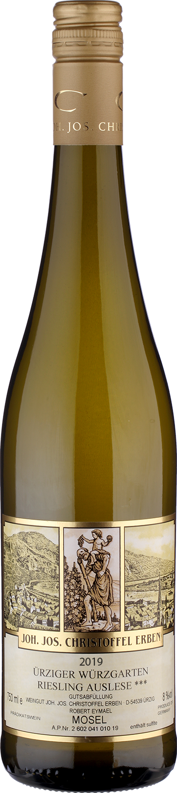 2019 Ürziger Würzgarten Riesling Auslese Joh.Jos Christoffel Erben Weisswein 2019 Ürziger Würzgarten Riesling Auslese Joh.Jos Christoffel Erben Weisswein