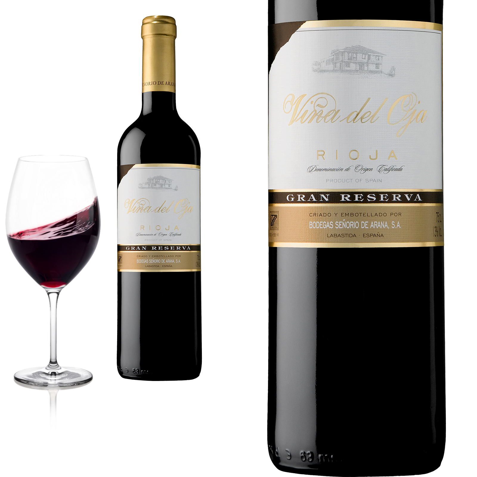 2016 Rioja GRAN RESERVA Vina del Oja von Bodegas Senorio de Arana - Rotwein 2016 Rioja GRAN RESERVA Vina del Oja von Bodegas Senorio de Arana - Rotwein