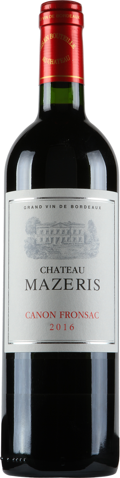 2016 Canon-Fronsac Château Mazeris Rotwein 2016 Canon-Fronsac Château Mazeris Rotwein