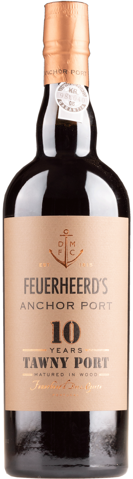 Fine 10 YEARS TAWNY  Port FEUERHEERD´S ANCHOR von Barao de Vilar -  Portwein Fine 10 YEARS TAWNY  Port FEUERHEERD´S ANCHOR von Barao de Vilar -  Portwein