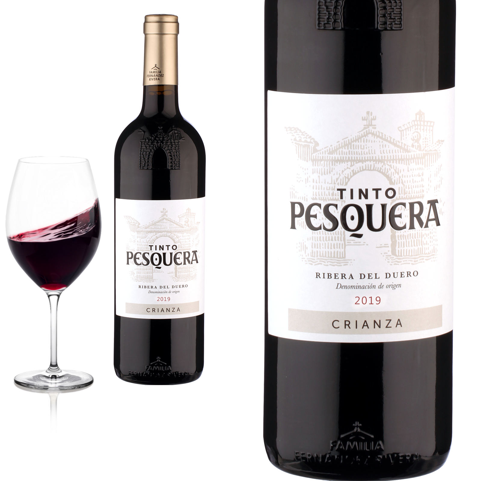 2020 Ribera del Duero - Crianza Tinto Pesquera von Bodegas Alejandro Fernández - Rotwein 2020 Ribera del Duero - Crianza Tinto Pesquera von Bodegas Alejandro Fernández - Rotwein