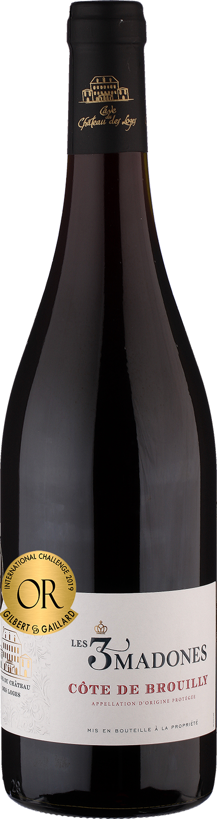 2022 Côte de Brouilly Les 3 Madones von Cave du Château des Loges - Rotwein 2022 Côte de Brouilly Les 3 Madones von Cave du Château des Loges - Rotwein