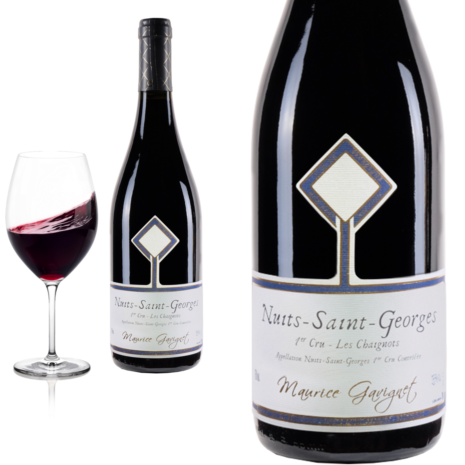 2011 Nuits Saint Georges 1er Cru Les Chaignots von Domaine Maurice Gavignet - Rotwein 2013 Nuits Saint Georges 1er Cru Les Chaignots von Domaine Maurice Gavignet - Rotwein