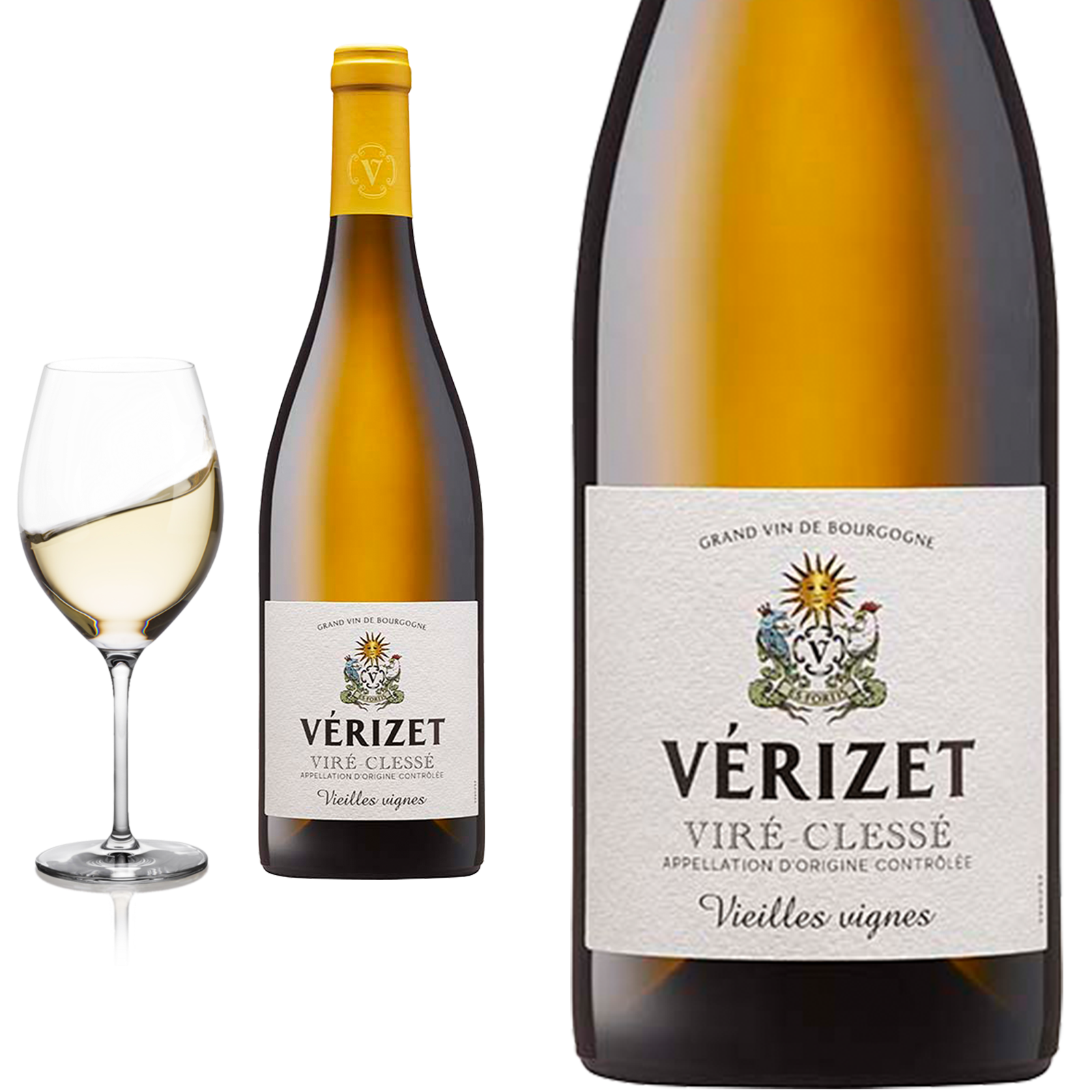 2022 Viré-Clessé VERIZET Vielles Vignes Chardonnay Cave de Vire - Weißwein 2022 Viré-Clessé VERIZET Vielles Vignes Chardonnay Cave de Vire - Weißwein