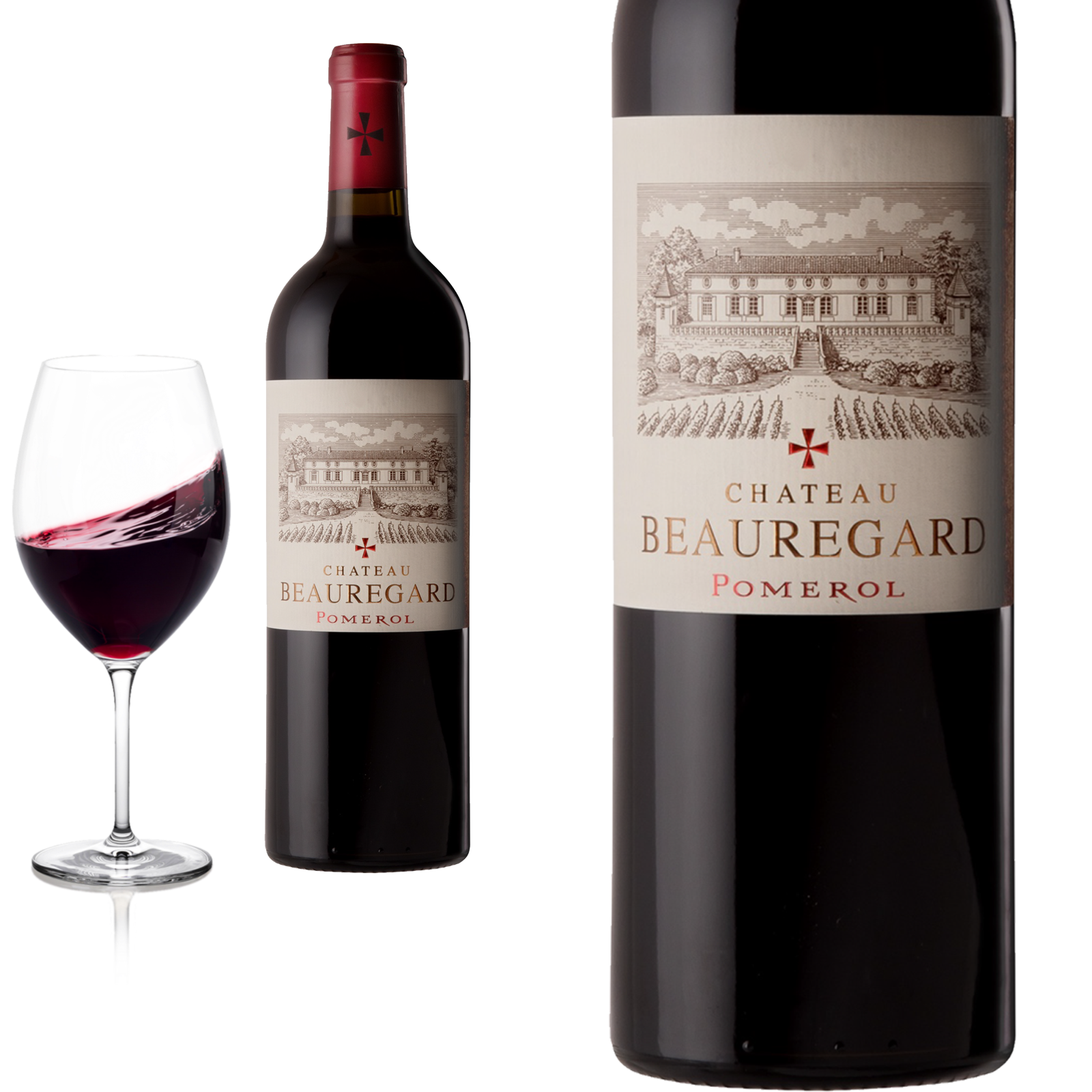 2015 Pomerol Château Beauregard  - Rotwein 2017 Pomerol Château Beauregard BIO Rotwein