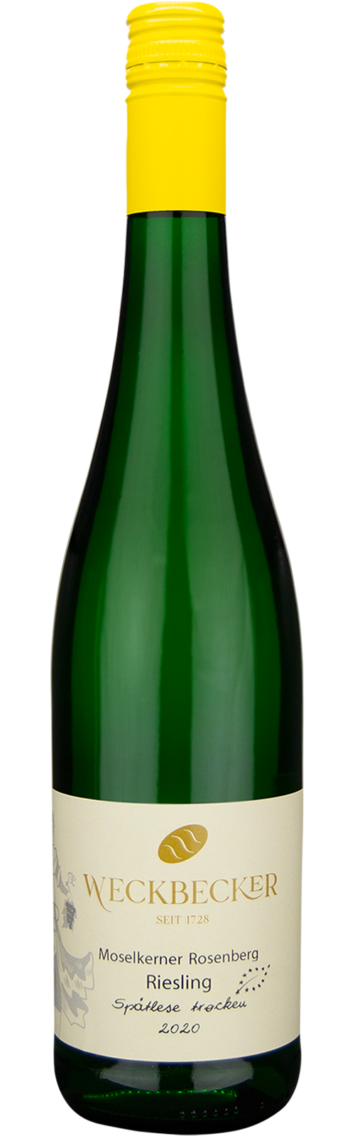 2022 Bio Riesling Mosel trocken von Weingut Weckbecker - Weißwein 2022 Bio Riesling Mosel trocken von Weingut Weckbecker - Weißwein