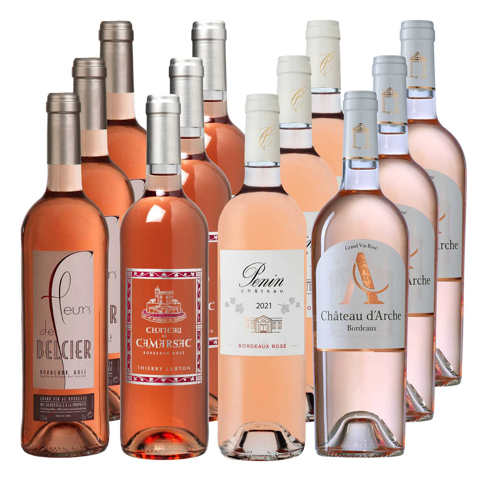 12 Fl. Paket Sommer in Bordeaux