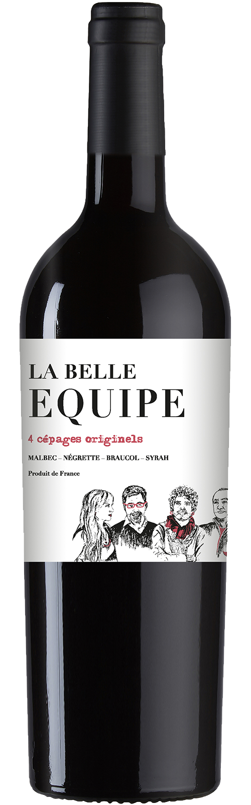 2018 La Belle Équipe von Vinovalie - Rotwein 2018 La Belle Équipe von Vinovalie - Rotwein