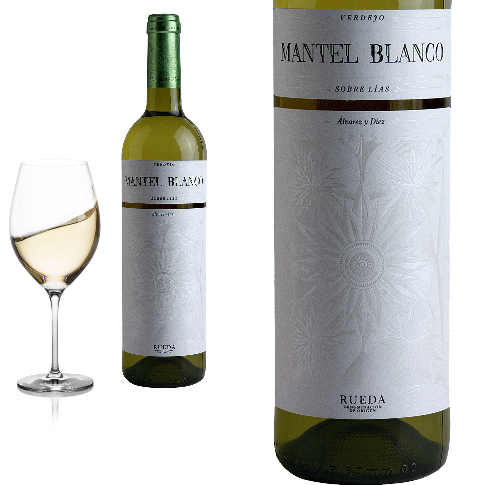 2021 Rueda Verdejo Mantel Blanco von Bodegas Alvarez y Diez - Weisswein 2022 Rueda Verdejo Mantel Blanco von Bodegas Alvarez y Diez - Weisswein