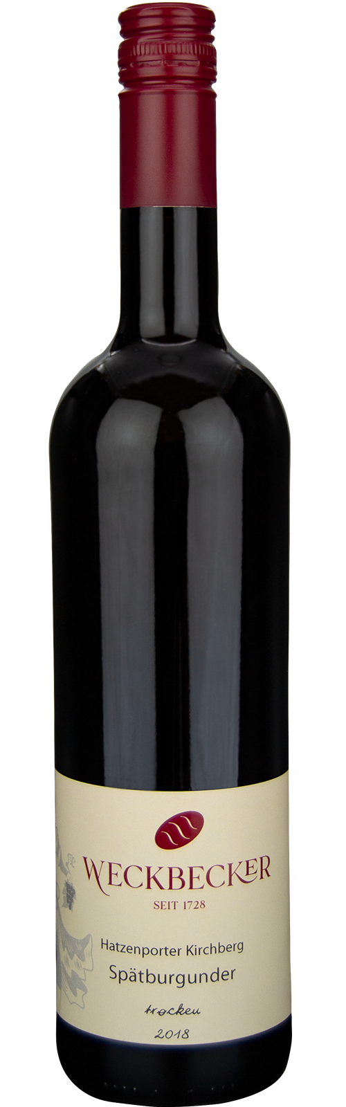 2018 Mosel Spätburgunder Hatzenporter Kirchberg von Weingut Weckbecker - Rotwein 2018 Mosel Spätburgunder Hatzenporter Kirchberg von Weingut Weckbecker - Rotwein