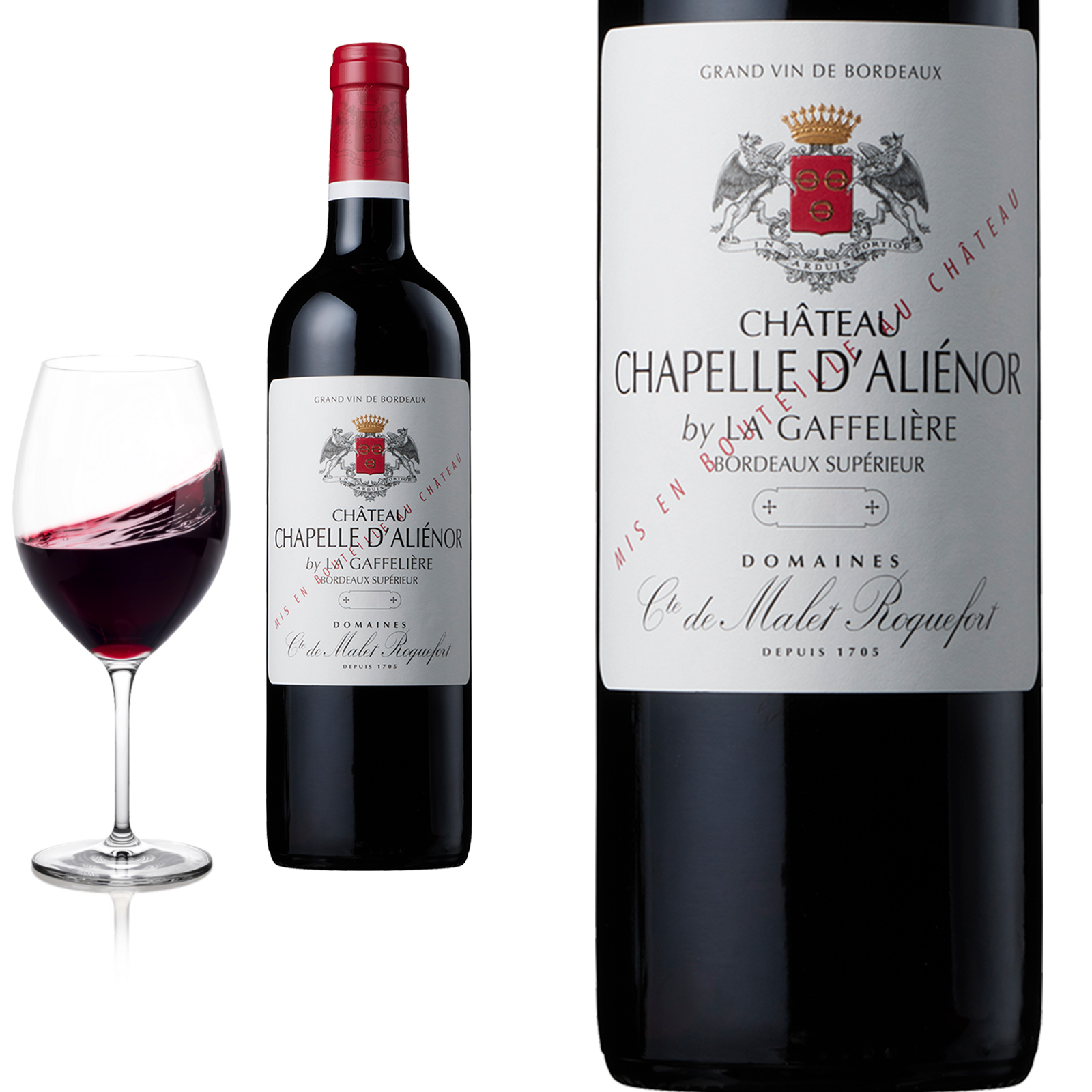 2016 Bordeaux von Comtesse de Malet Roquefort - Rotwein 2016 Bordeaux von Comtesse de Malet Roquefort - Rotwein