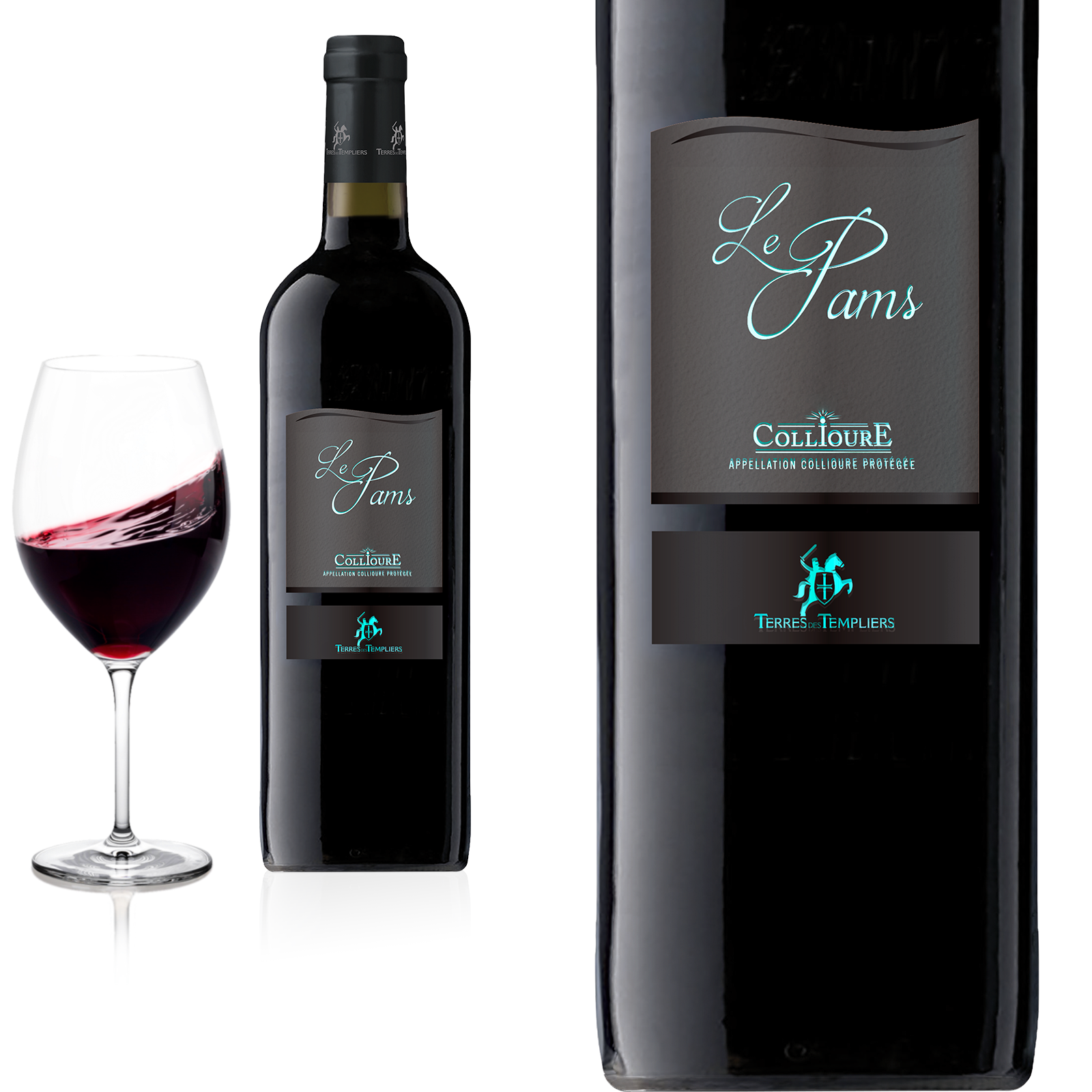 2020 Collioure Le Pams von Terres des Templiers - Rotwein, trocken 2022 Collioure Le Pams von Terres des Templiers - Rotwein, trocken