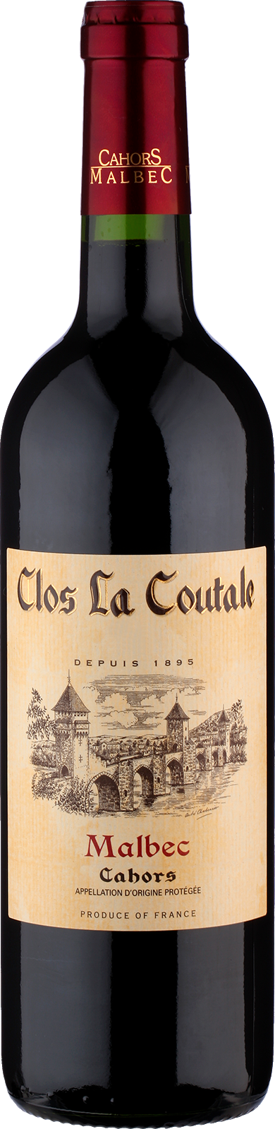 2023 Bio Cahors von Clos la Coutale Malbec - Rotwein