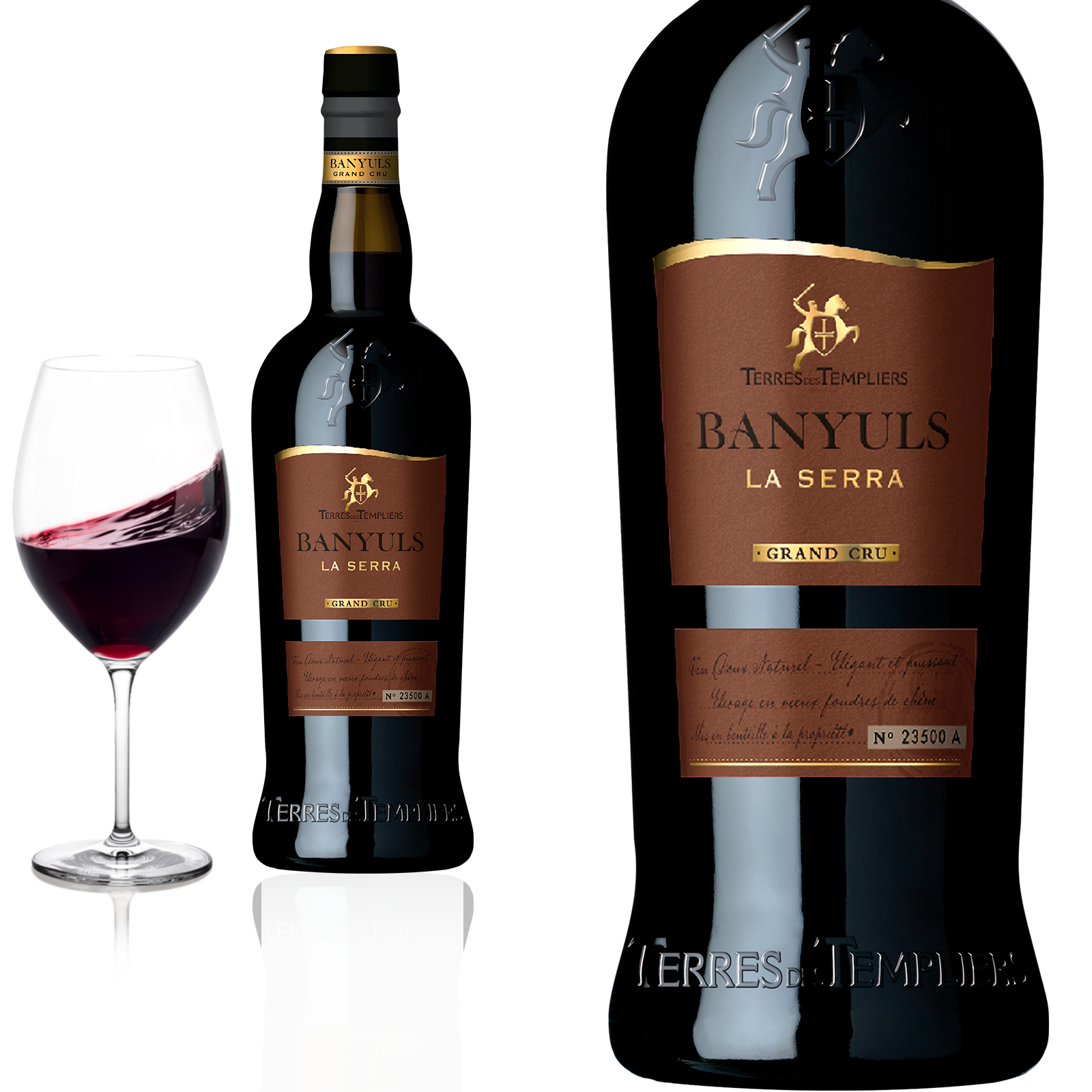 2015 Banyuls Grand Cru La Serra lieblich von Terres des Templiers - Rotwein 2015 Banyuls Grand Cru La Serra lieblich von Terres des Templiers - Rotwein