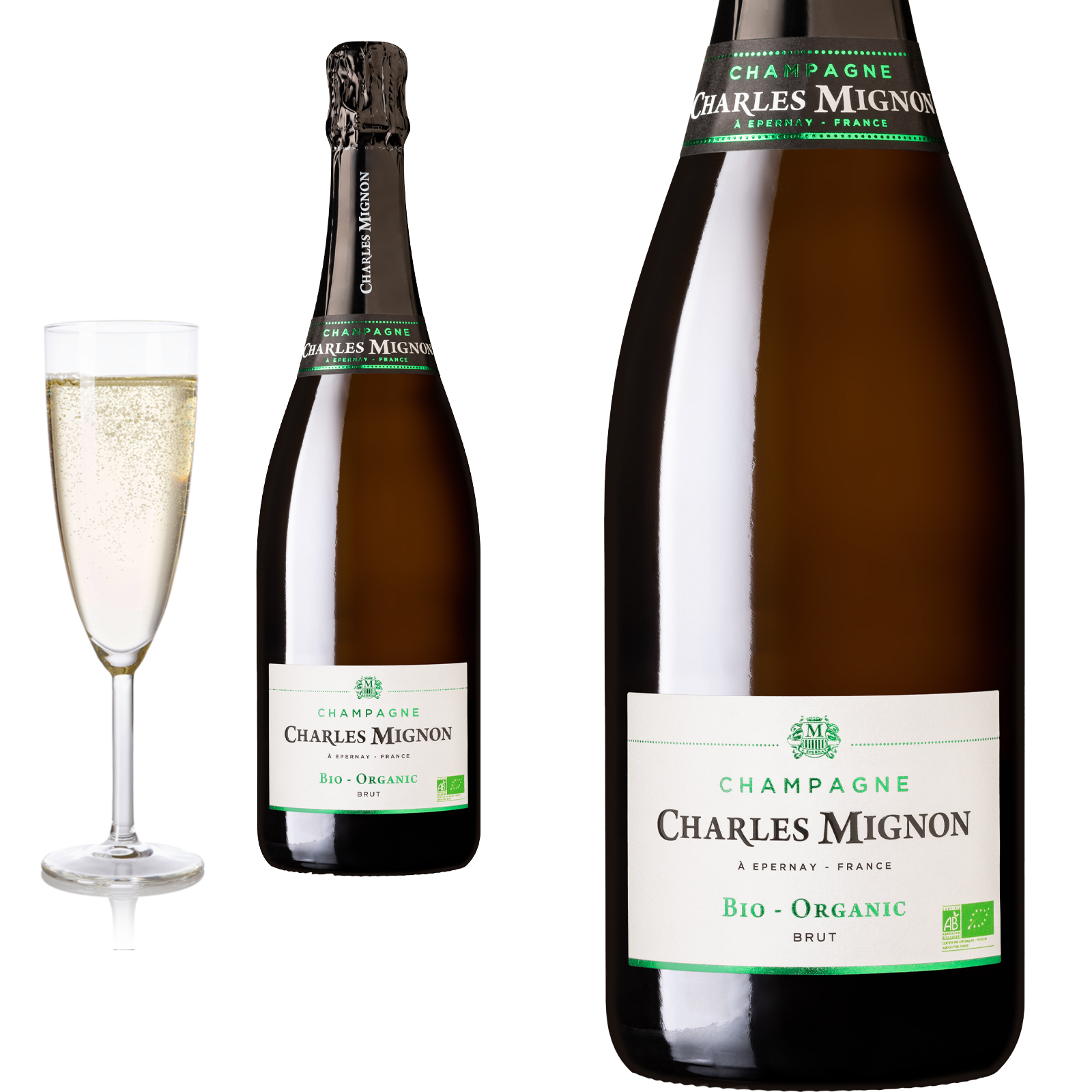 BIO Champagne BIO-ORGANIC  Blanc Brut von Charles Mignon BIO Champagne BIO-ORGANIC  Blanc Brut von Charles Mignon