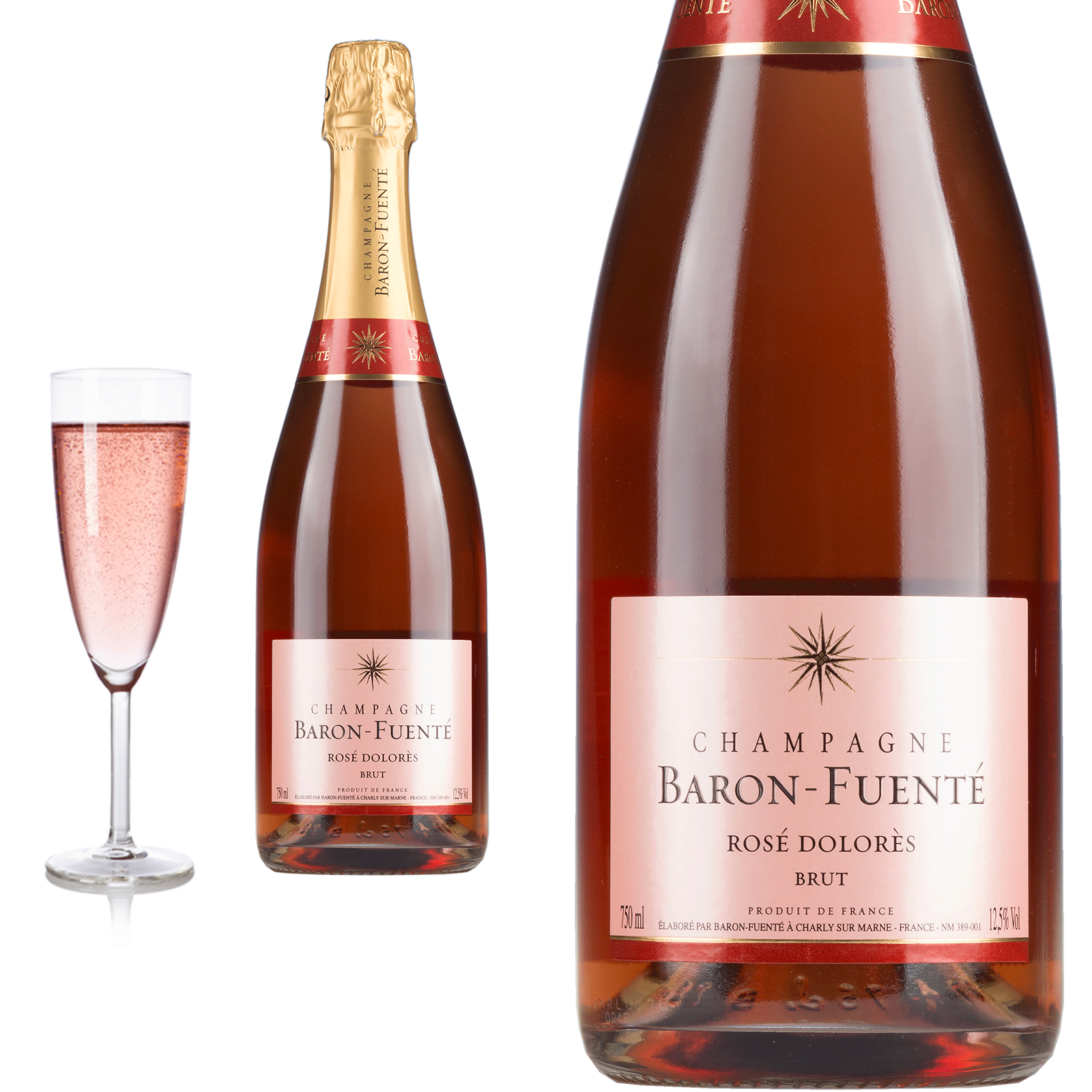 Rose Champagne Baron Fuente Rosé Dolorès Brut