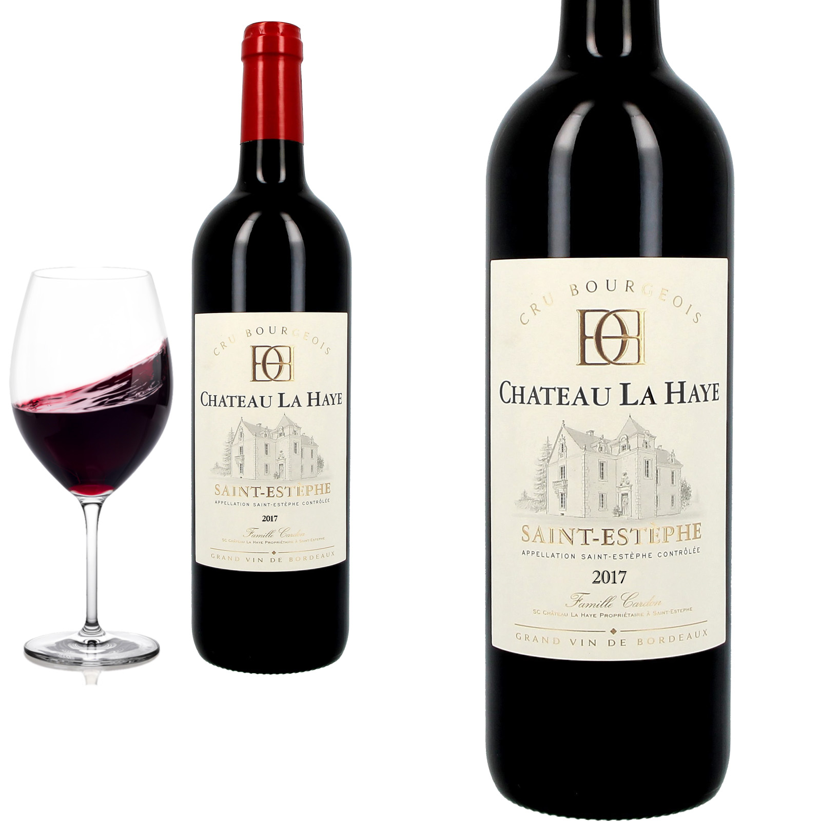 2017 Saint-Estèphe Cru Bourgeois Supérieur Château La Haye - Rotwein 2017 Saint-Estèphe Cru Bourgeois Supérieur Château La Haye - Rotwein