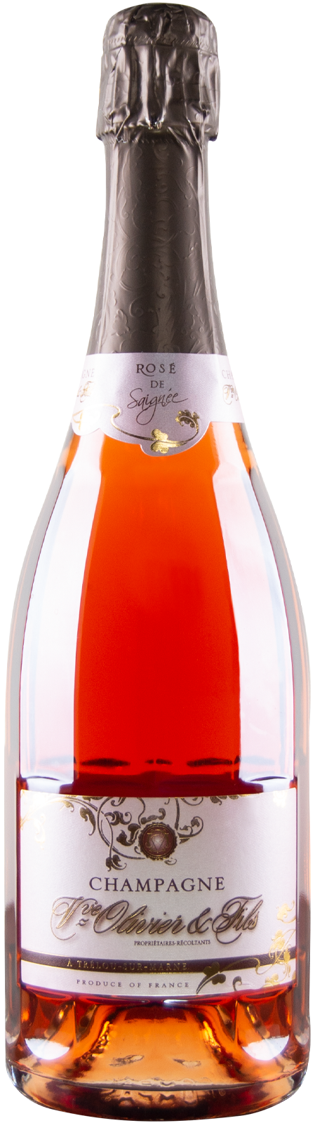 Champagne Rosé Saignee Veuve Olivier & Fils Perle de Saignee Brut Champagne Rosé Saignee Veuve Olivier & Fils Perle de Saignee Brut
