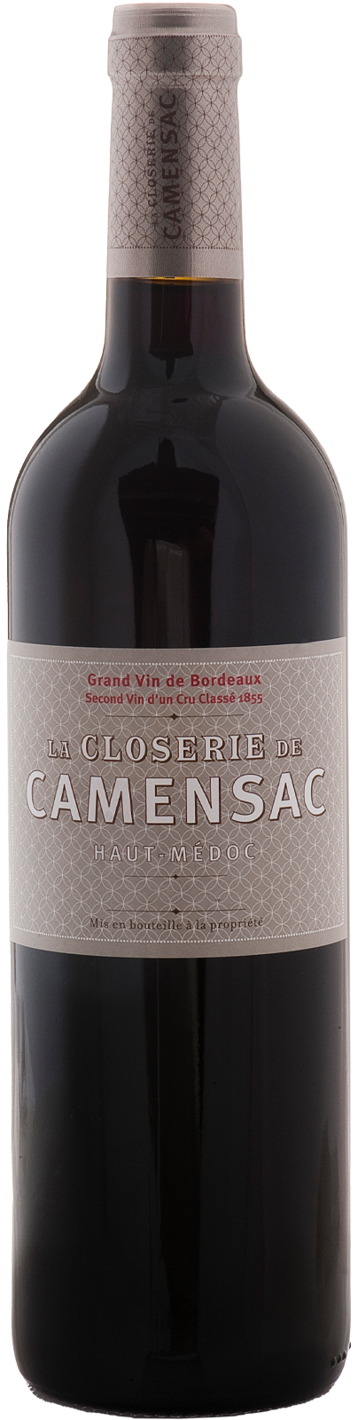 2014 Haut Médoc LA CLOSERIE DE CAMENSAC - Rotwein 2018 Haut Médoc Château de CAMENSAC Grand Cru Classé- Rotwein